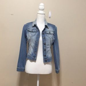 Dollhouse Juniors Blue Jean Jacket Small